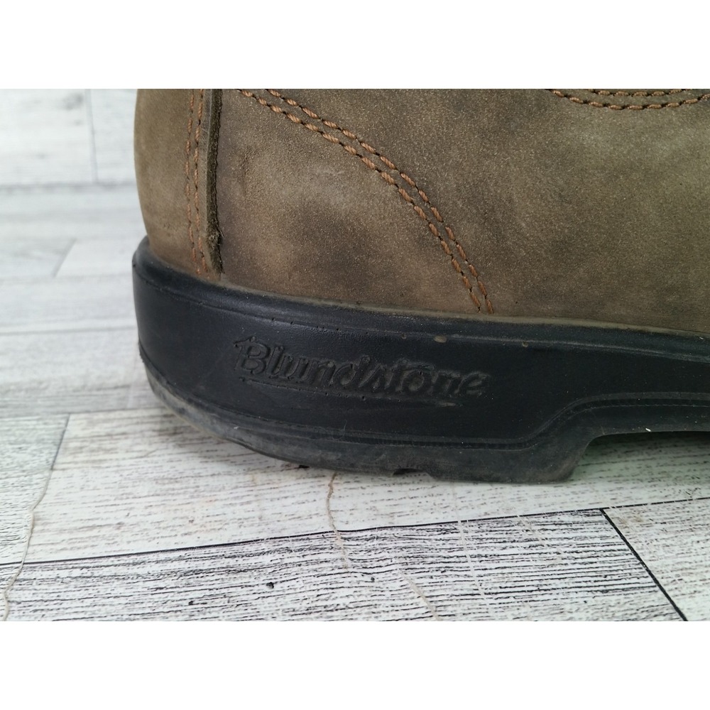Blundstone 585 Men's Rustic Brown Leather Chelsea Boots 10 AU 11 US Ecco Insole - Picture 4 of 16